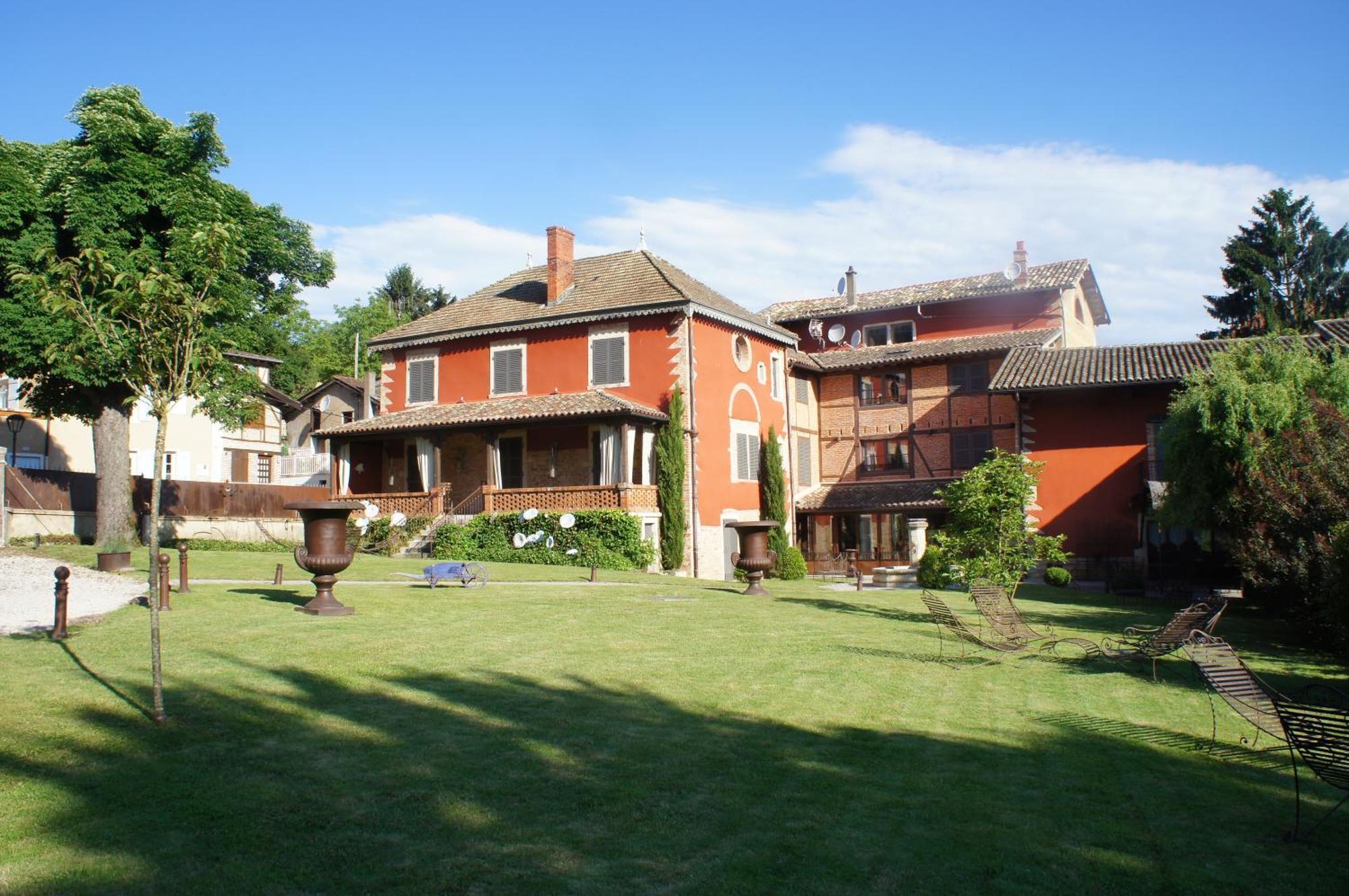 Hotel Les Jardins De La Tour Châtillon-sur-Chalaronne Exterior foto
